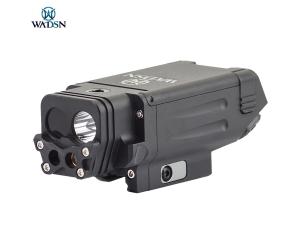 WADSN RED LASER WITH TORCH AND IR FOR BLACK PISTOLS