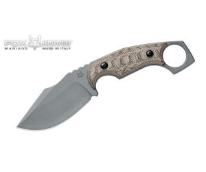 FOX FIXED BLADE KNIFE MONKEY THUMPER MICARTA OD FX-633 MOD