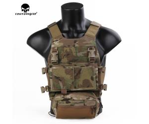 EMERSONGEAR PLATE CARRIER CON CHEST RIG MULTICAM