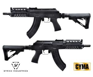CYMA AK 74  CQB STRIKE INDUSTRIES FULL METAL