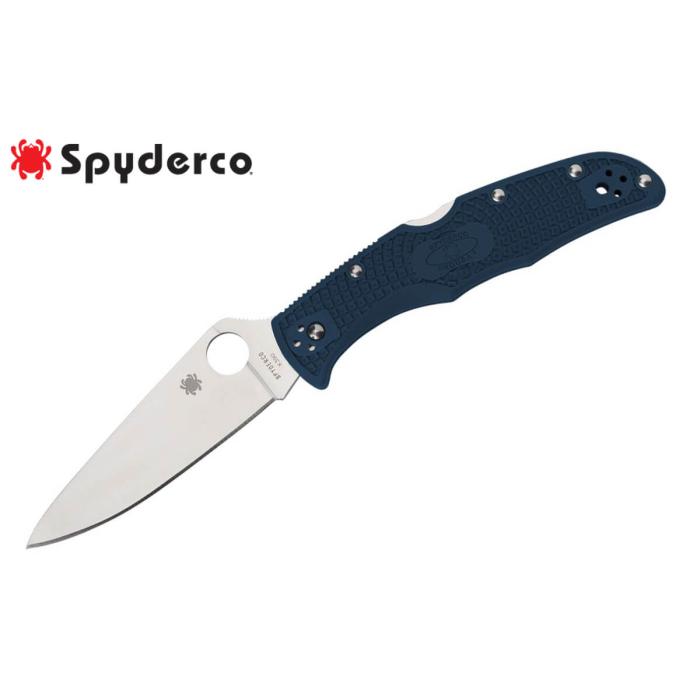 SPYDERCO FOLDING KNIFE ENDURA 4 FRN BLUE K390