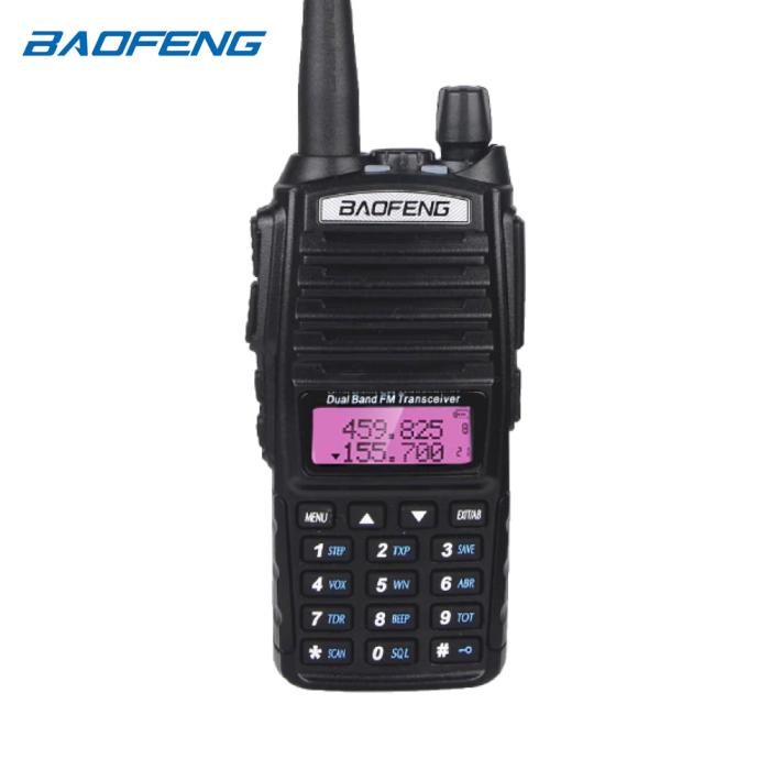 BAOFENG TRANSCEIVER UV82 DUAL BAND VHF / UHF FM DUAL PTT