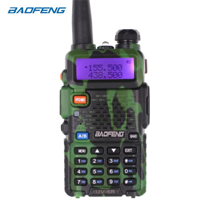 BAOFENG RICETRASMITTENTE DUAL BAND VHF/UHF UV5R CAMO