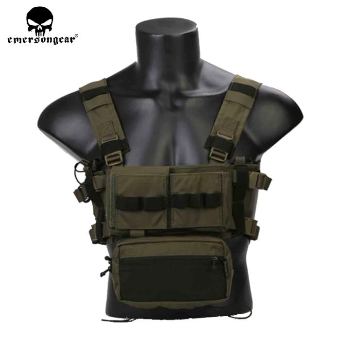 EMERSON GEAR MICRO FIGHT CHASSIS MK3 CHEST RIG RANGER GREEN