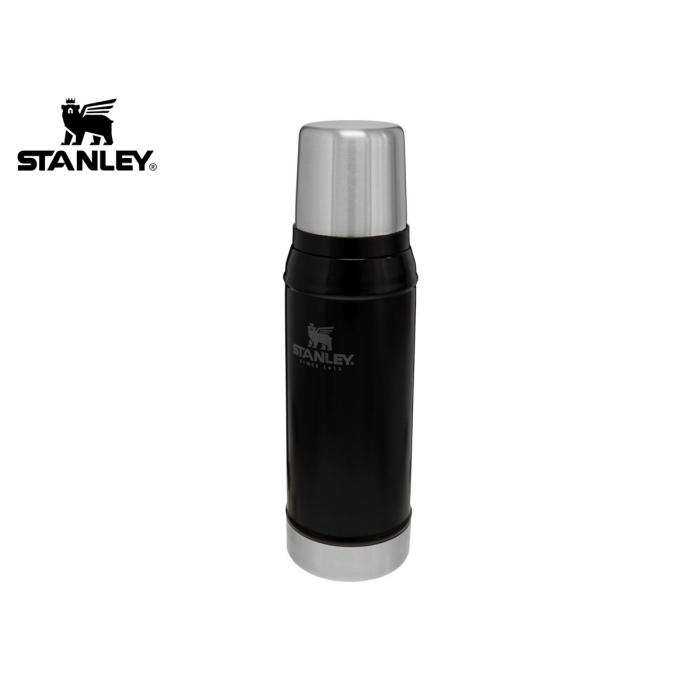 STANLEY CLASSIC LEGENDARY BOTTLE SMALL 750ML MATTE BLACK PEBBLE