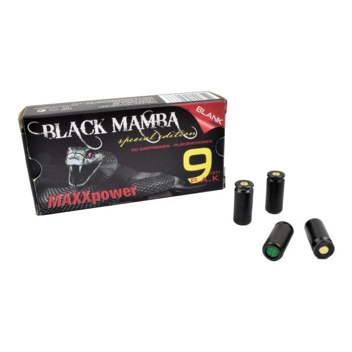 COLPI A SALVE BLACK MAMBA CAL. 9 mm MAXX POWER PER FRONT FIRING