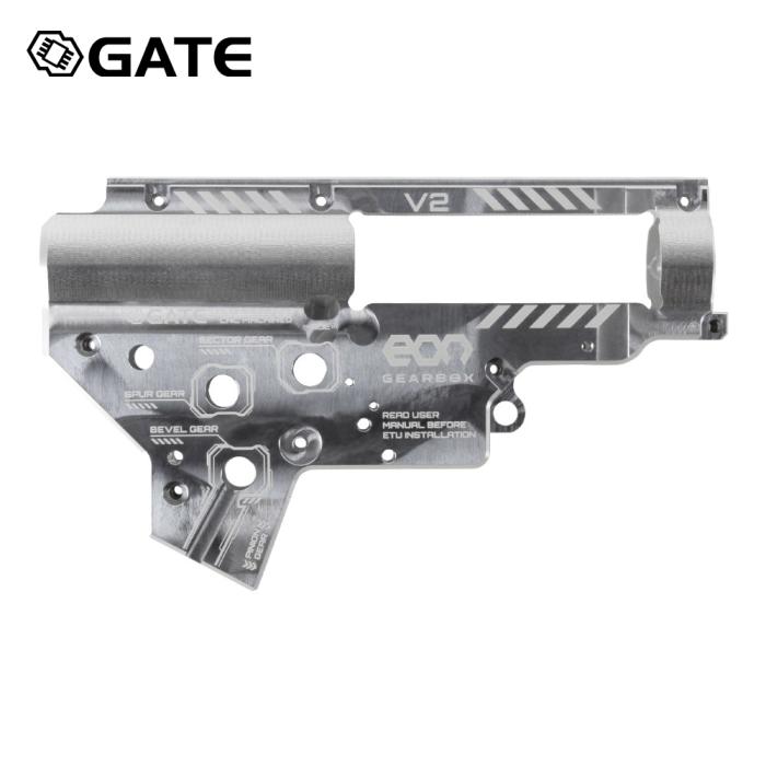 GATE GUSCIO GEARBOX EON V2 SILVER 8mm - QSC