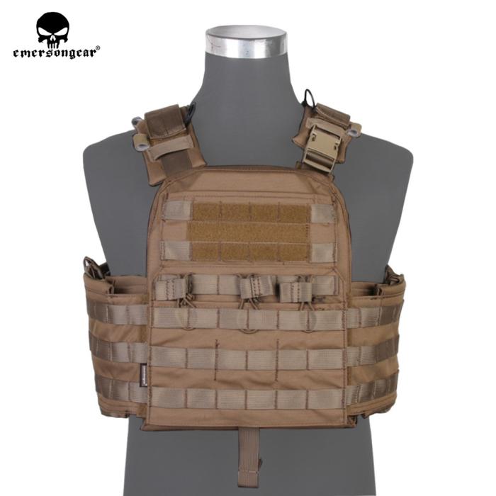 EMERSON GEAR TACTICAL VEST CPC STYLE COYOTE BROWN