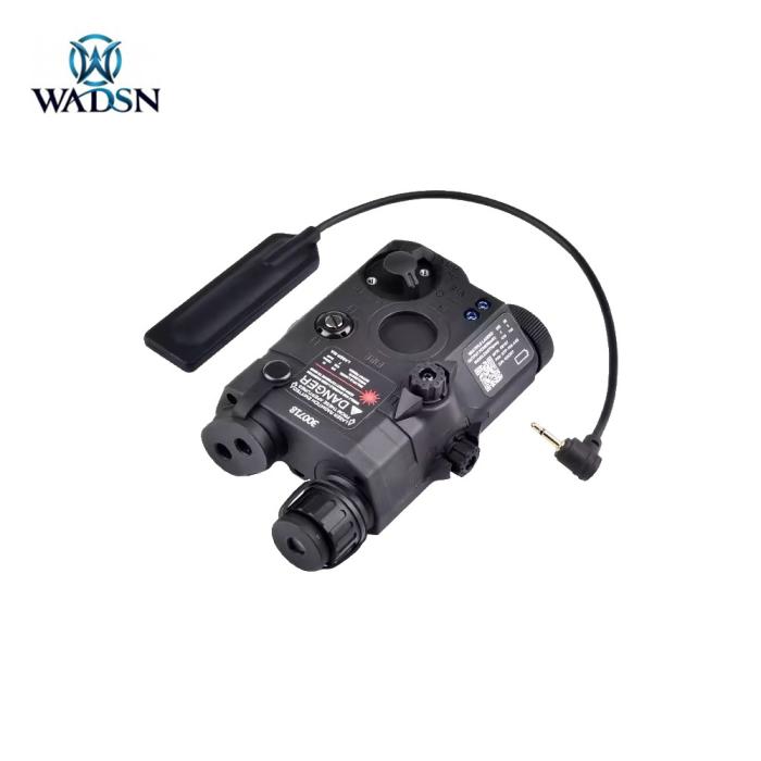 WADSN AN/PEQ RED LASER POINTING SYSTEM WITH BLACK LED TORCH