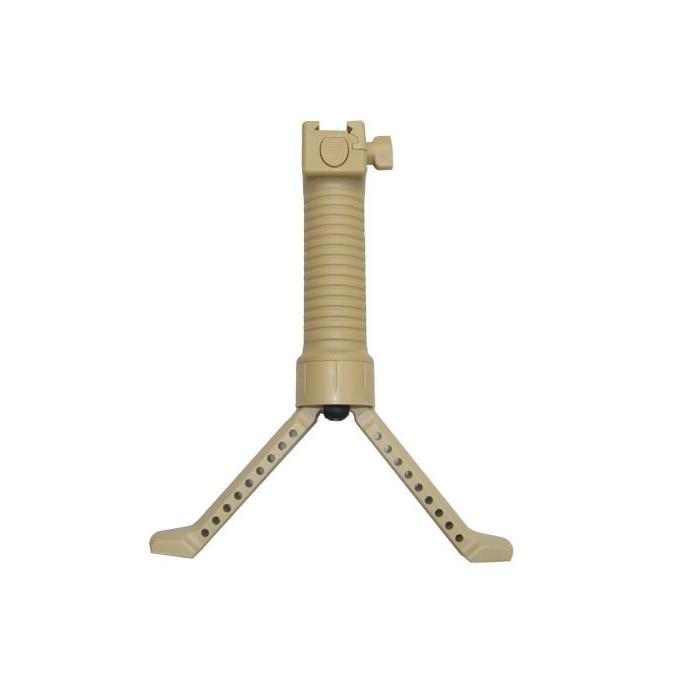 TACTICAL HANDLE WITH BIPED TAN