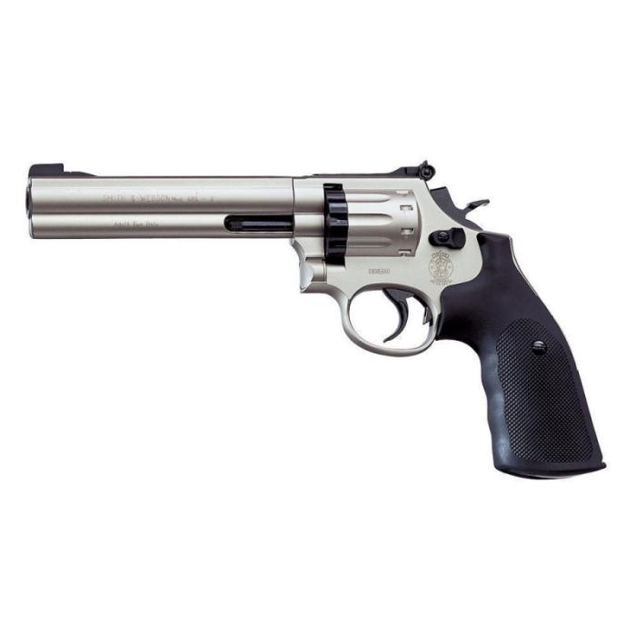 SMITH &amp; WESSON 586 6 &quot;NICKEL