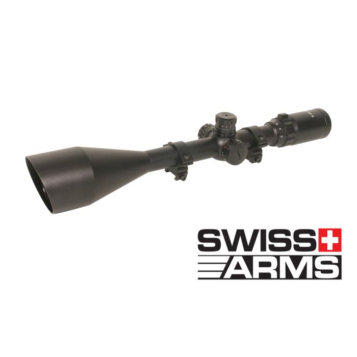 SWISS ARMS 6-24x50 OPTIC WITH ILLUMINATED RETICLE