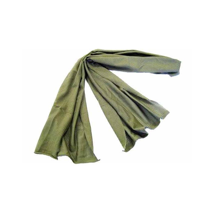 GREEN NETWORK MILITARY SCARF
