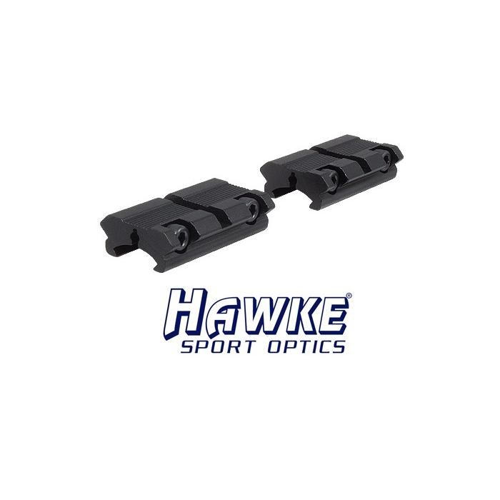 HAWKE ADAPTER SLIDE 2pcs - FROM 11mm TO WEAVER