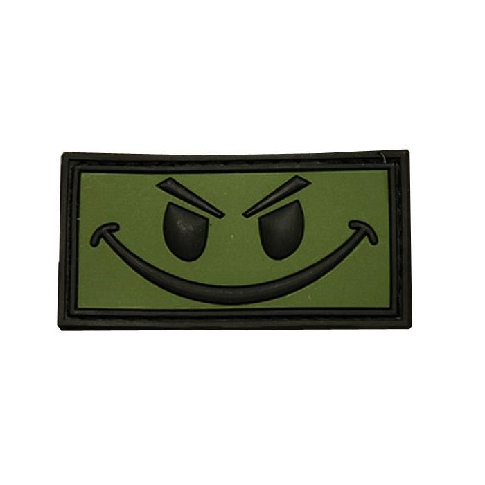PATCH - EVIL SMILEY - FOREST