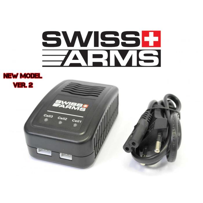 SWISS ARMS CARICA BATTERIE LIPO PROFESSIONALE NEW