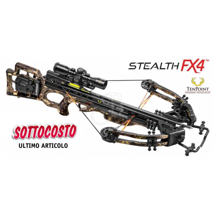 TENPOINT BALESTRA STEALTH FX4  370 fps REALTREE CROSSBOW PACKAGE