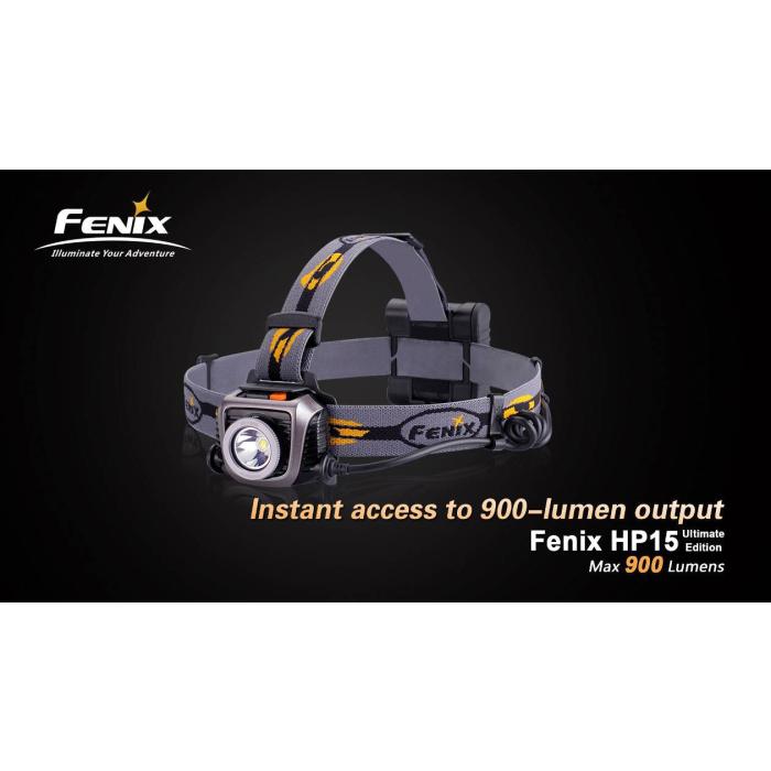 FENIX FRONT TORCH HP15 ULTIMATE EDITION 900 lumens