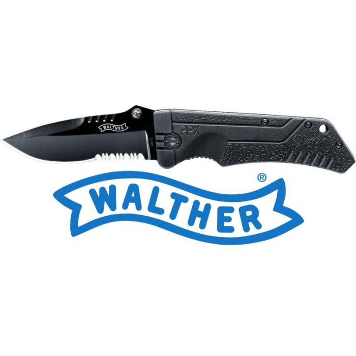 COLTELLO WALTHER PPX BLACK 5.0766