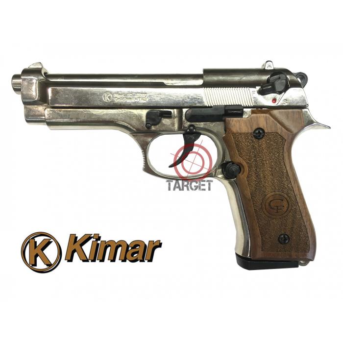 KIMAR 92 AUTO CHROME 9mm REAL WOOD CHEEK SPECIAL EDITION