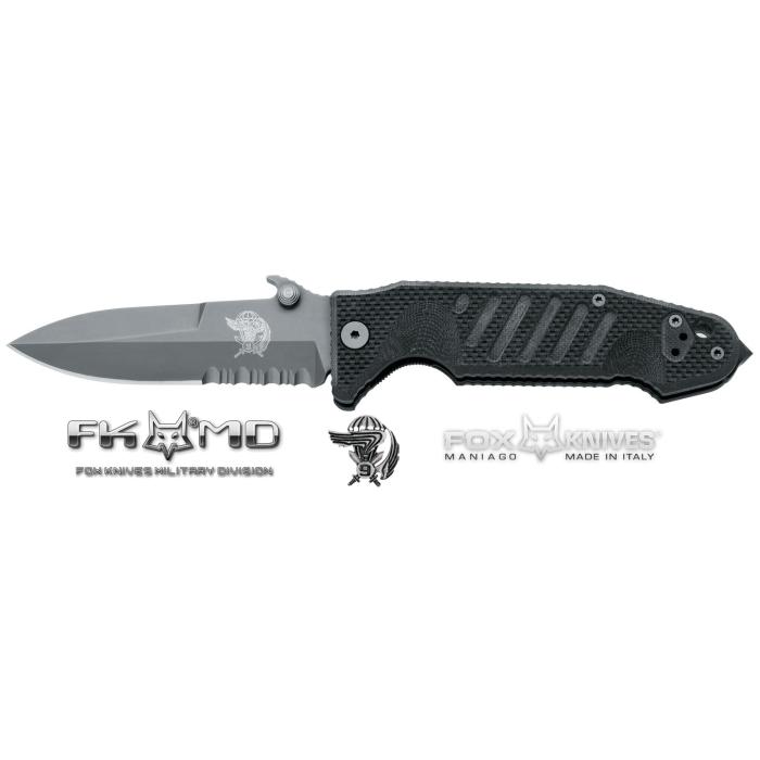 FOX COL MOSCHIN - DELTA SPECIAL OPERATION KNIFE BLACK