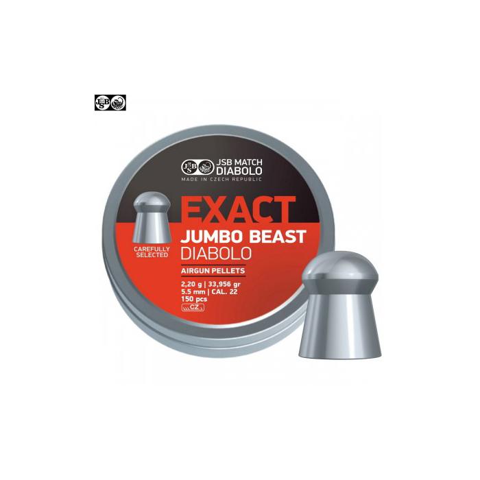 JSB EXACT JUMBO BEAST DIABOLO 2,20g 5,52mm