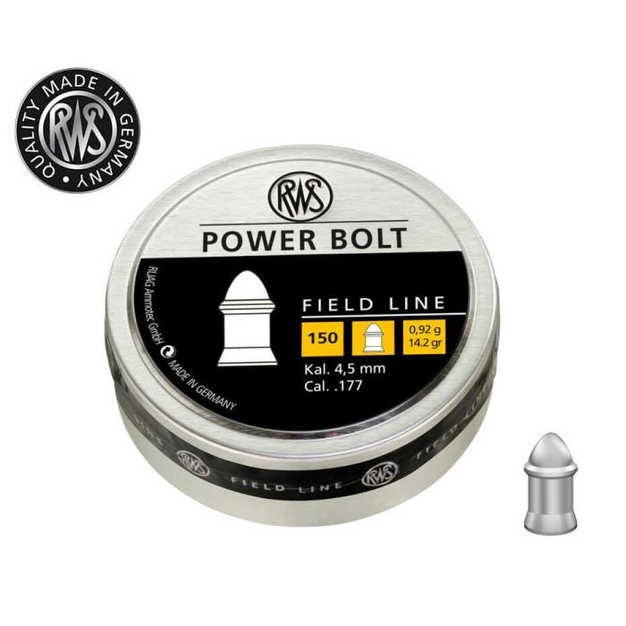 RWS POWERBOLT HIGH ENERGY TRANSFER CAL. 4,5mm 0,92g