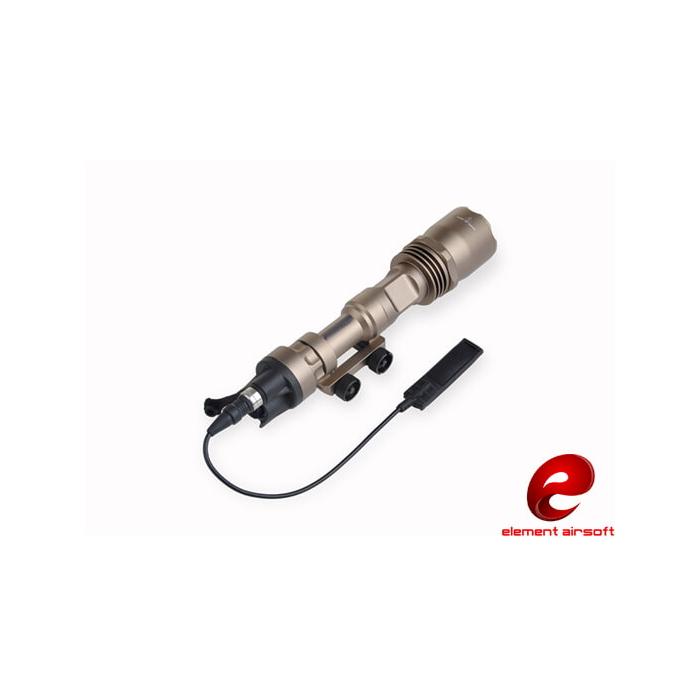 ELEMENT LED TORCH M961 WITH ATTACK RIS TAN