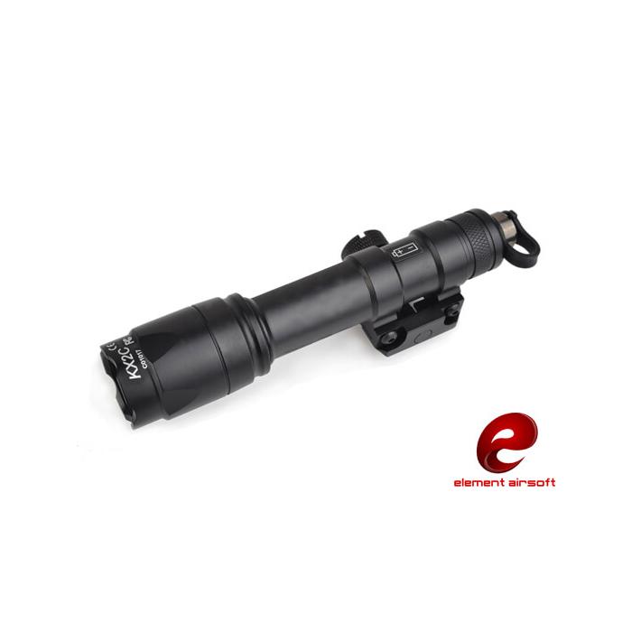 ELEMENT M600C SCOUT LIGHT LED TORCH WITH RIS BLACK ATTACK