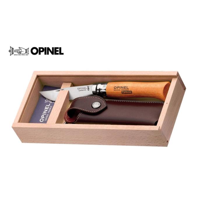 OPINEL CARBON N&deg; 8 FAGGIO + BOX