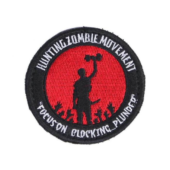 EMERSON GEAR PATCH SURVIVOR HUNTING ZOMBIE RED