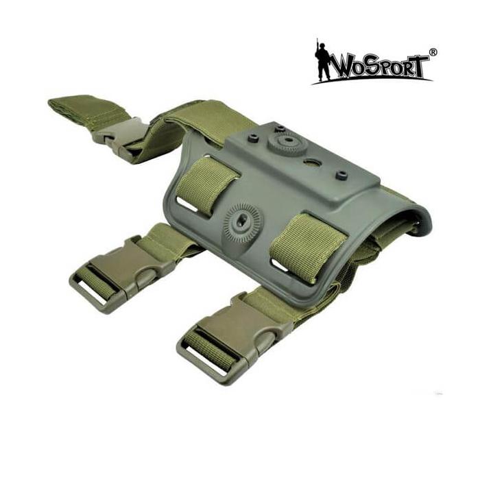 WOSPORT THIGH ADAPTER FOR GREEN HOLSTER