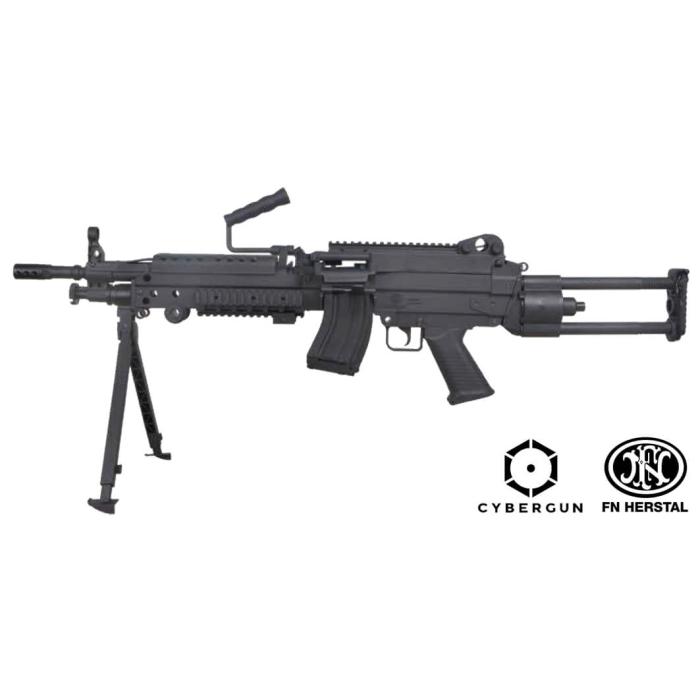 CYBERGUN FN M249 MINIMI  PARA "FEATHERWEIGHT" BLACK