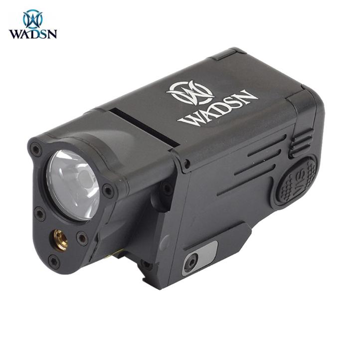 WADSN RED LASER WITH BLACK PISTOL TORCH